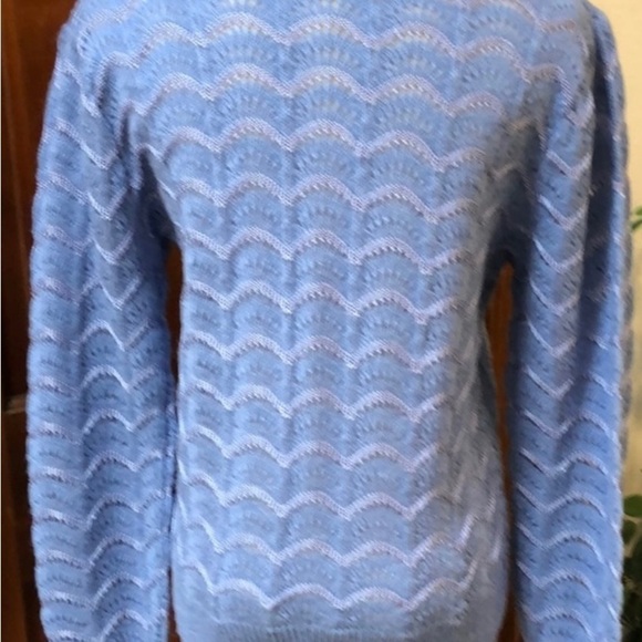 Marella Sky Blue Ladies Sweater size L - Picture 3 of 7